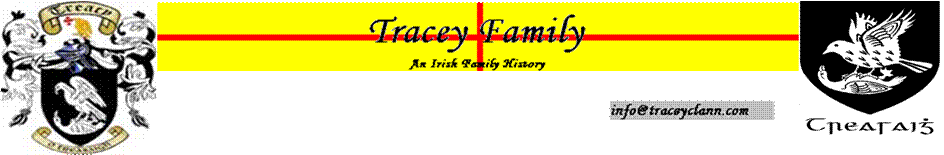 Family flag,info,TREACY3,Tracy crest Ireland