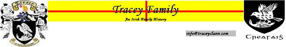 Family flag,info,TREACY3,Tracy crest Ireland