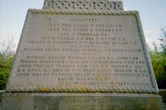 Carrickshock memorial committee